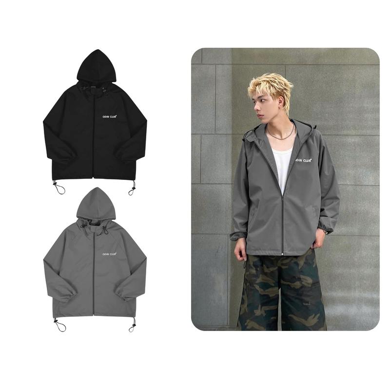 Áo khoác gió Winx Odin Club, Áo khoác nam nữ unisex chất liệu vải xi tráng