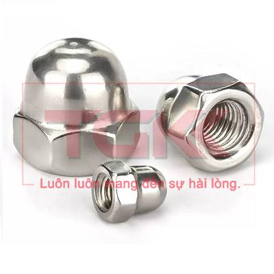 Đai ốc mũ inox 201 (M3-M10) 4
