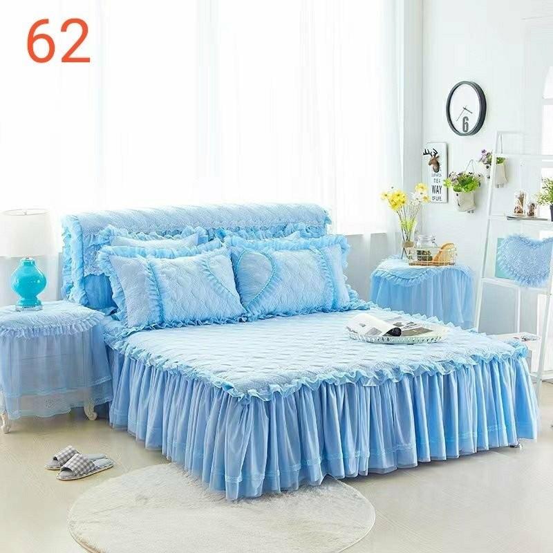 Product Introduction of Bộ ga gối 3 món(1ga,2 vỏ gối) cotton hàn quốc trần bông cao cấp, tiểu thư sang chảnh 2