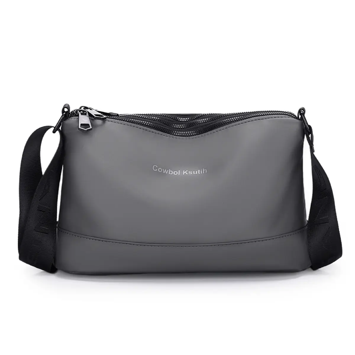 men's bag messenger bag men's commuter shoulder bag large-capacity simple chest bag