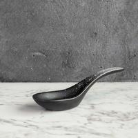Gambar Black Kemuri Duck Spoon 15cm / Sendok Makan Keramik Jepang dari Brewsuniq Store Kota Medan 1 Tokopedia