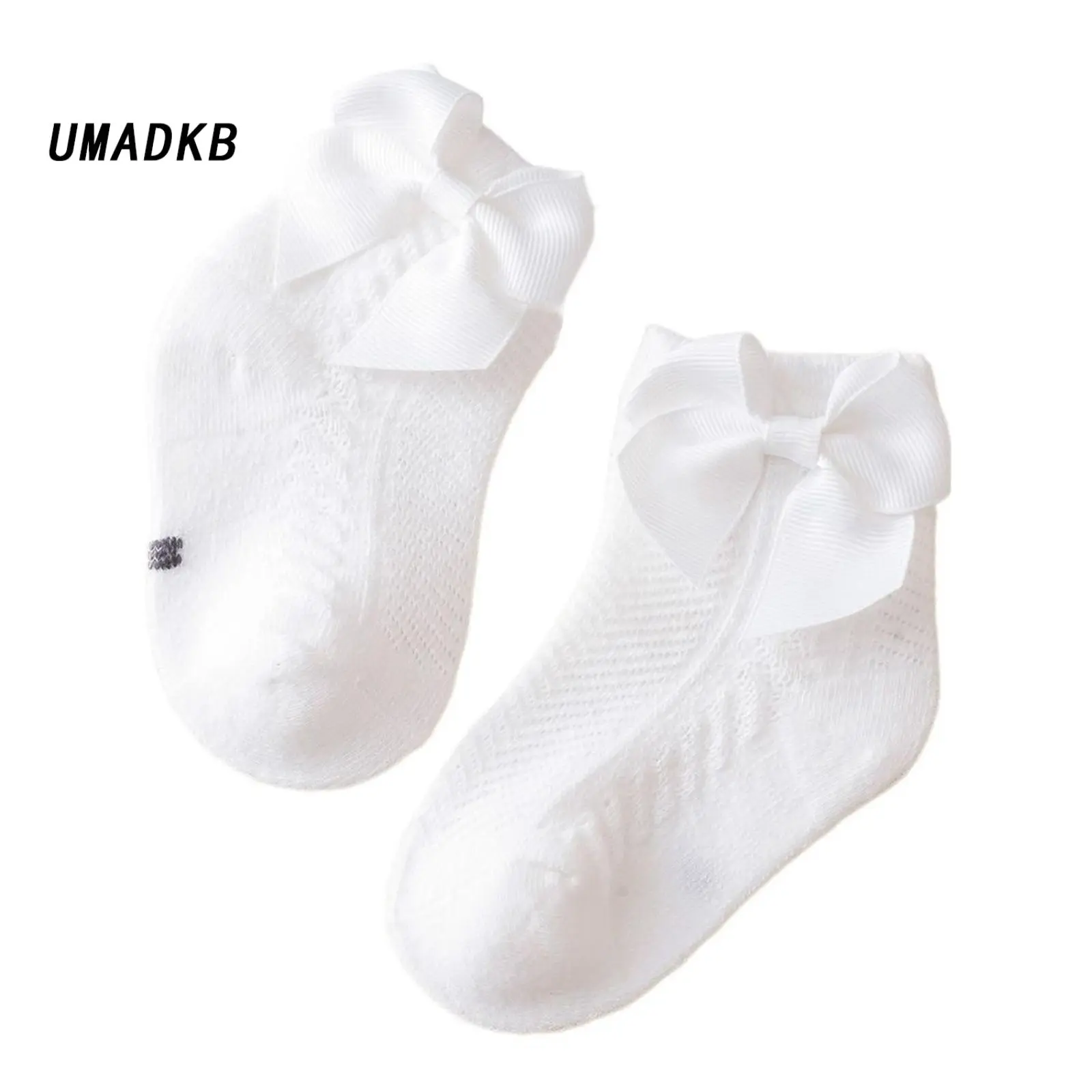 Toddler Baby Girl Ankle Socks Soft Thin Cotton Socks with Bows