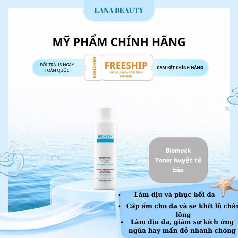 Nước hoa hồng Biomeek Sensimetic Soothing