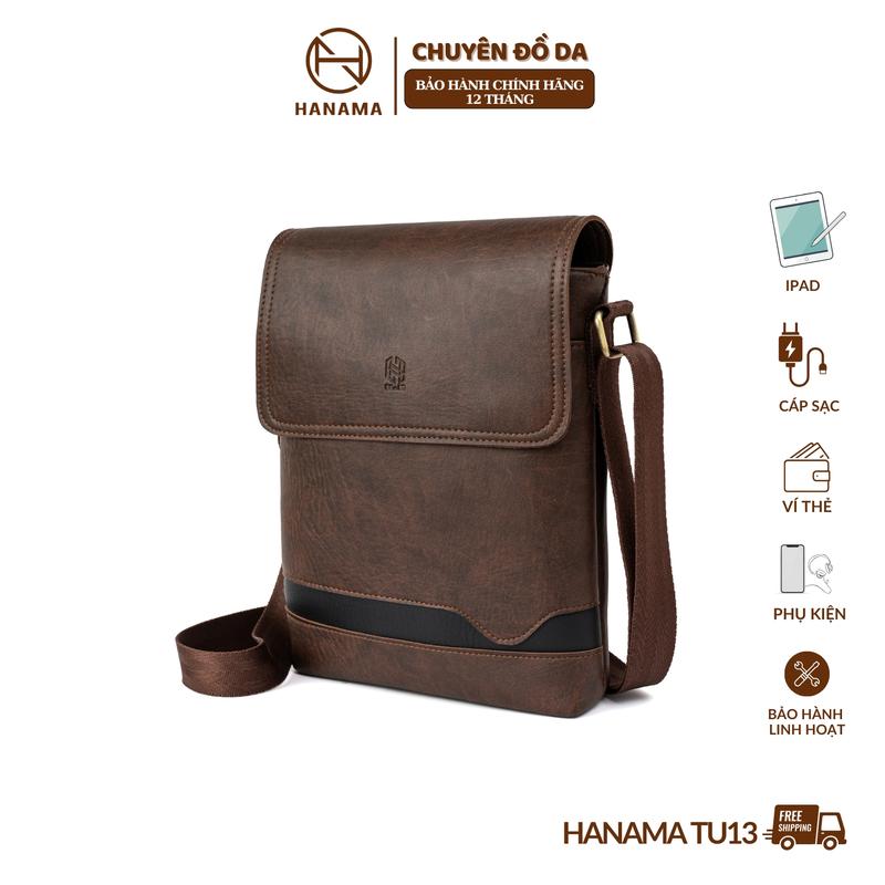 [SALE DAILY _ GIÁ SỐC] Túi Đeo Vai Đeo Chéo Hanama TU13 nhiều ngăn phối màu phong cách