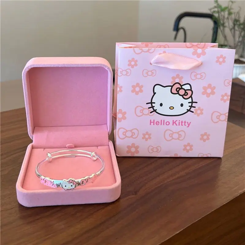 Vòng Tay Mèo Kitty, Ngọt Ngào Và Dễ Thương, Vòng Tay Kéo Đẩy, Thích Hợp Cho Trẻ Em Và Người Lớn, Quà Tặng Mùa Tốt Nghiệp Cho Chị Em, Đi Kèm Với Hộp Quà 0