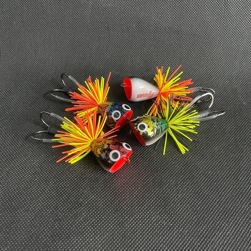  Nhái nhảy gỗ BRYLURES mini 2.5cm 8g - TRỊ BÚ BÌNH - Nhạy lóc đen,lóc bông,cá chẽm,....  Mua 2 Mồi TẶNG 1 Cá Sắt  Fishing Đi Câu 