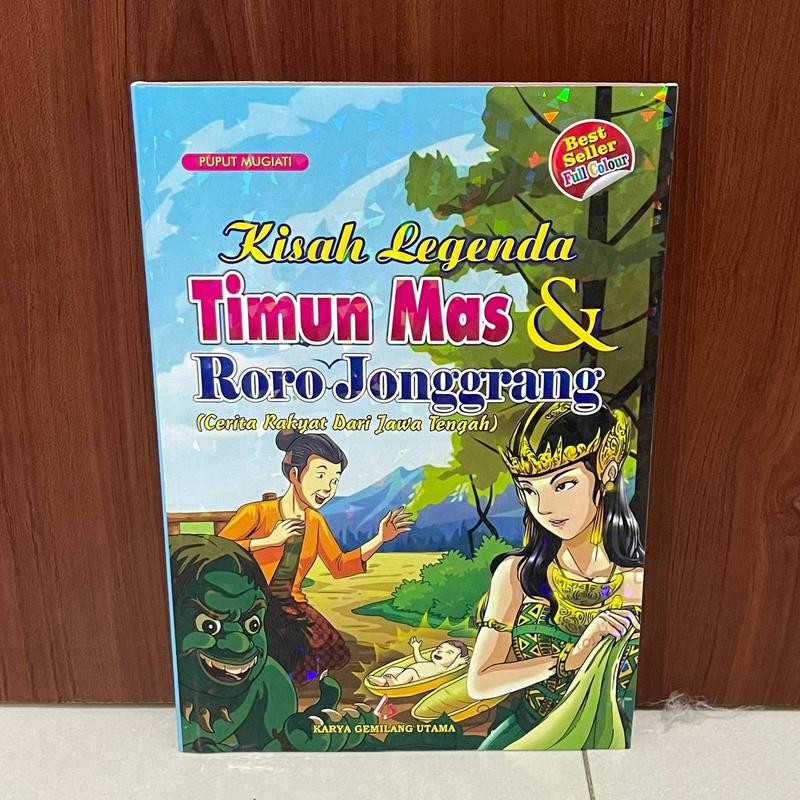 Buku Cerita Kisah Dongeng Legenda Rakyat 128 Halaman FULL COLOUR Bergambar Anak Putih 2