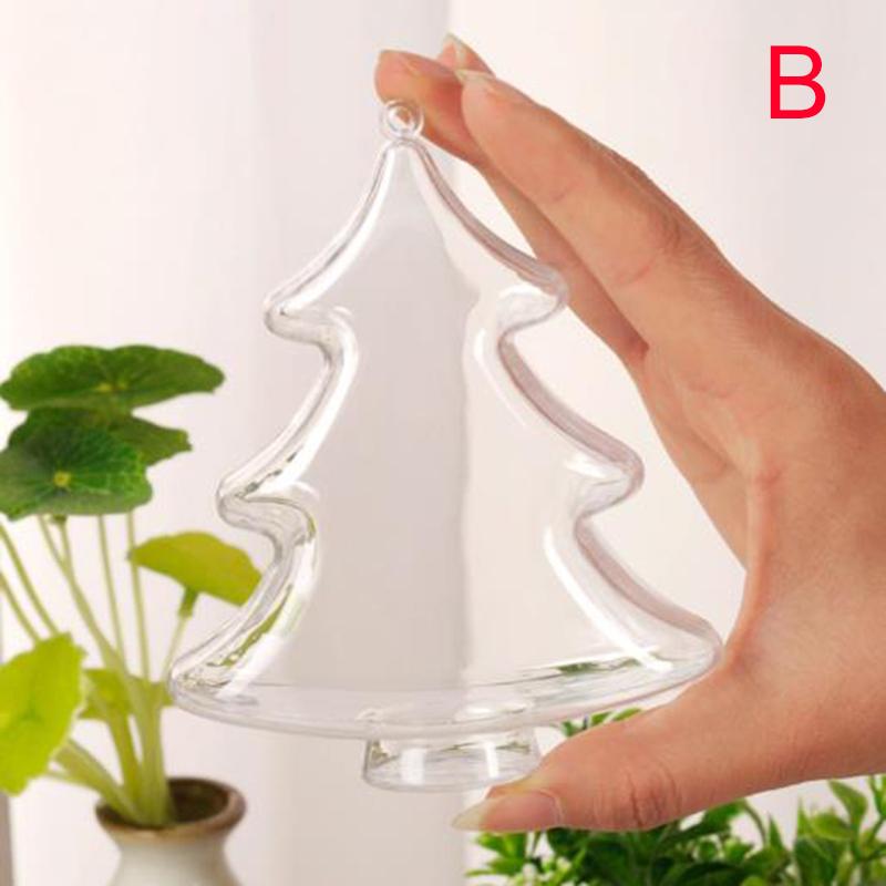 Product Introduction of Đồ Trang Trí Giáng Sinh, Quả Cầu Nhựa Hở Trong Suốt, Đồ Trang Trí Quà Tặng, Kèm Hộp Quà 31