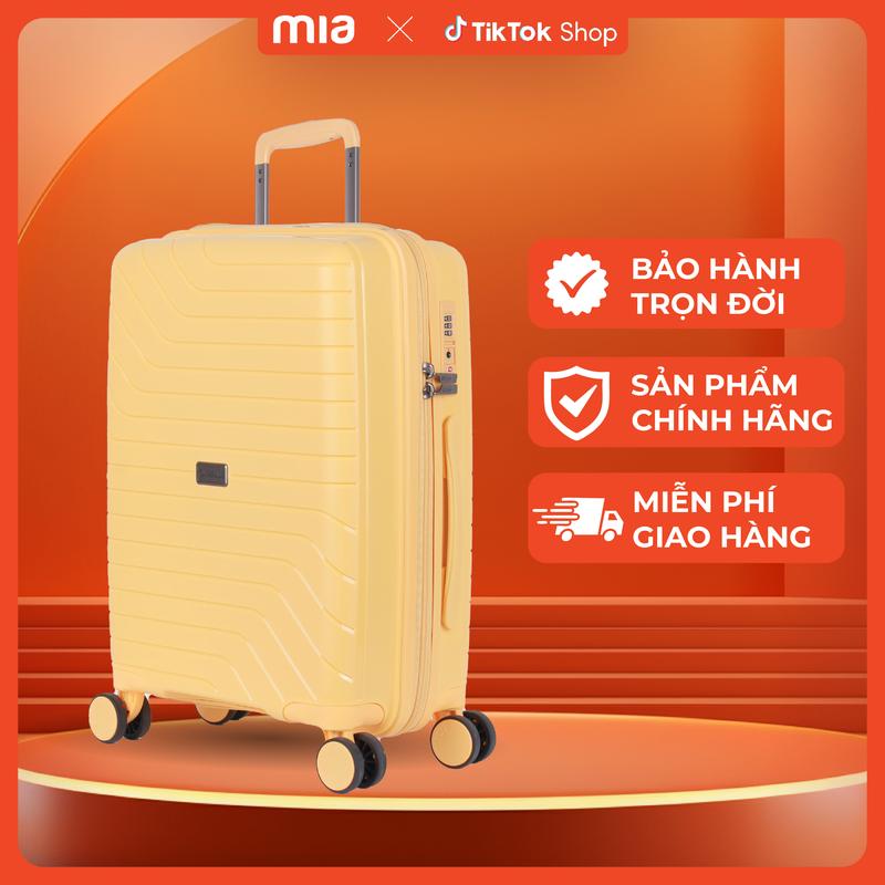 Vali Pisani EGO 2226 Vali kéo du lịch Chất liệu Nhựa PP siêu bền bỉ, hạn chế bể vỡ, chịu mọi va đập, dây kéo đôi hạn chế cậy rạch, dây kéo nới tăng diện tích, Khoá số TSA chuẩn HOA KỲ - Vali MIA MIỄN PHÍ BẢO HÀNH TRỌN ĐỜI.