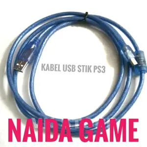 KABEL USB STICK PS3 TRANSPARAN / KABEL CAS STIK PS3 / KABEL USB 5PIN