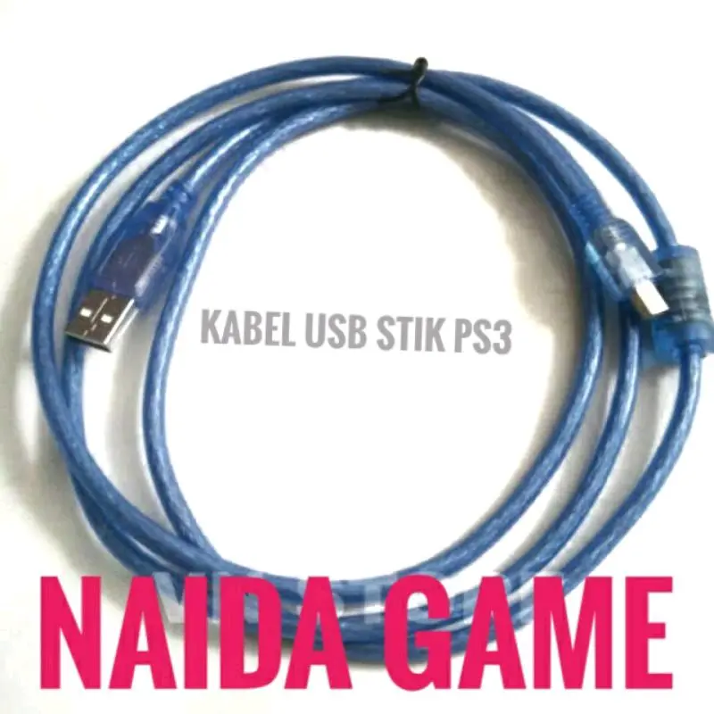 KABEL USB STICK PS3 TRANSPARAN / KABEL CAS STIK PS3 / KABEL USB 5PIN