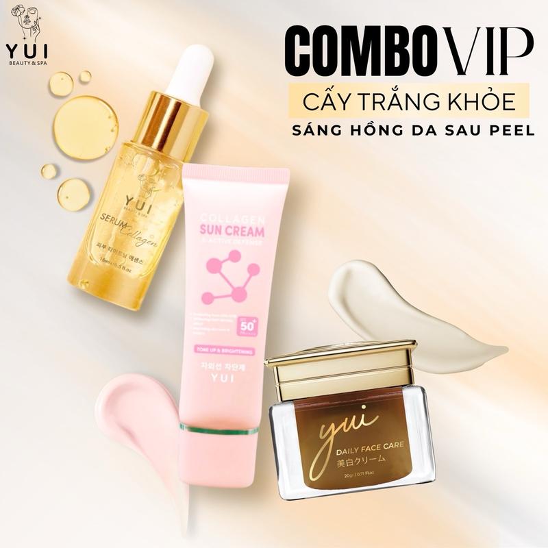 CHĂM SÓC DA SAU PEEL: Kem Face Cấy Trắng YUI - DAILY WHITENING CREAM - Làm Đẹp Da