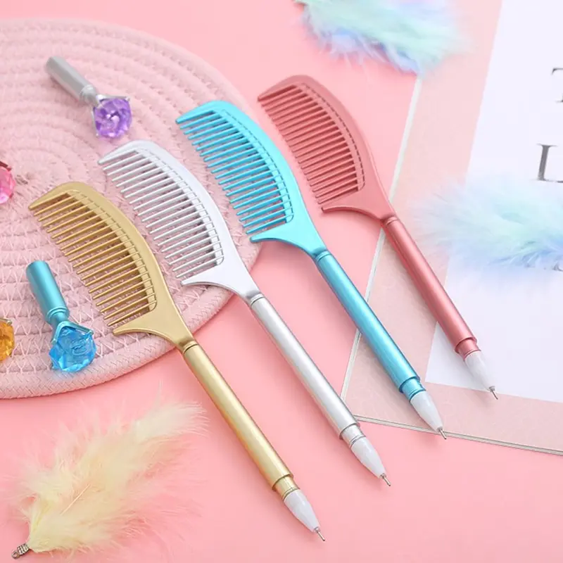 Bút Gel Hình Lược, Sáng Tạo, Vui Nhộn, Bút Trung Tính, Bút Ký Bút Cá Tính Mới Lạ, Văn Phòng Phẩm Học Sinh, Đồ Dùng Văn Phòng 0