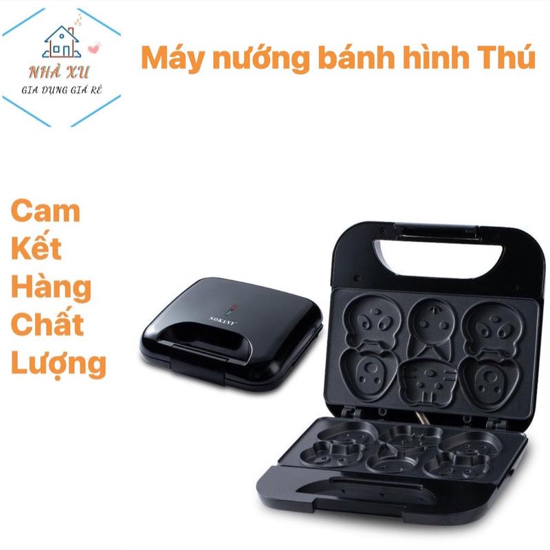  Máy làm bánh Sokany SK-08005 hình thú 6 bánh công suất 750W Chưng Yến Máy Làm Sữa Máy Pha Sữa mayxay  2l máy  xay 