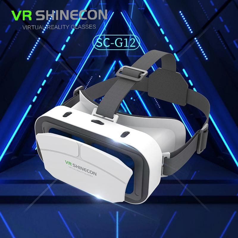 Virtual Reality VR Glasses Headset Viar Devices 3D Helmet Lenses Smart Goggles For Phone Smartphones Cell Viewer Mobile Game Set - Image 2