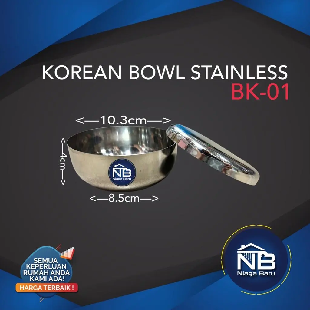 Korean rice bowl mangkuk makan Korea stainless steel