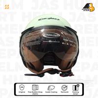 Gambar Helm Cargloss Hijab Pastel Green - 1 dari HelmPro Kota Bandung 2 Tokopedia