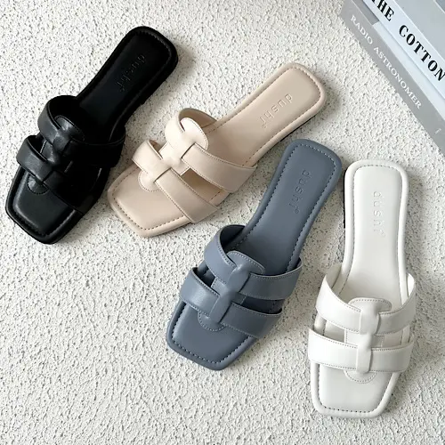GEMMIE Giani Flat - Sandal flat teplek wanita