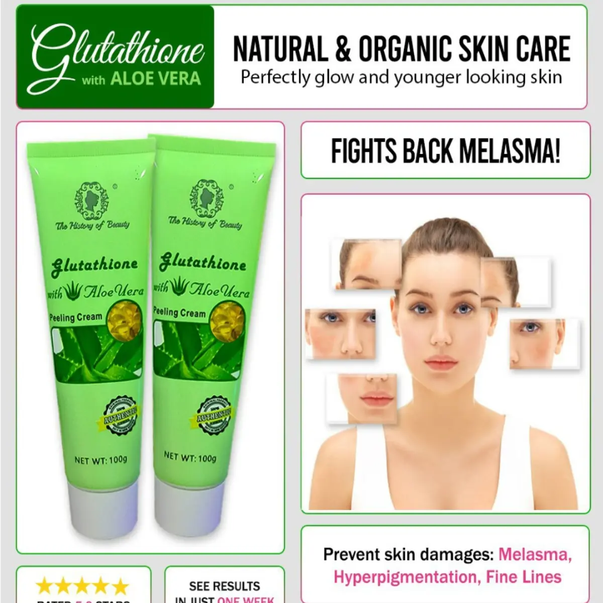 the history of beauty glutathione with aloe vera The History of Beauty Glutathione With Aloe Vera Magic Peeling Gel Cream  100g Facial Scrub Facial Scrubs for Women Exfoliate For Face Facial Scrub  Dead Skin Remover Peeling Gel Exfoliating Cream For