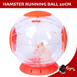 Running Ball Big 20cm Mainan Hamster Lari Roda Putar Besar Landak Mini