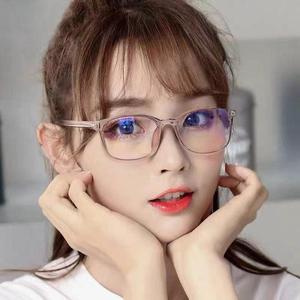 Reading Glasses for Women with Grade 100°~+400°  Transparent Lens HD TR90 Ultra-light Anti-drop Magnifying Presbyopic Mirror Glasses for Farsighted
