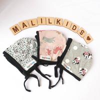 Gambar (BELI 2 HANYA 35K) Malilkids Topi Bayi Reversible Baby Bonnet Hat : Motif Girl - S / 0 - 6 M dari Malilkids Shop Kab. Bandung Barat 2 Tokopedia
