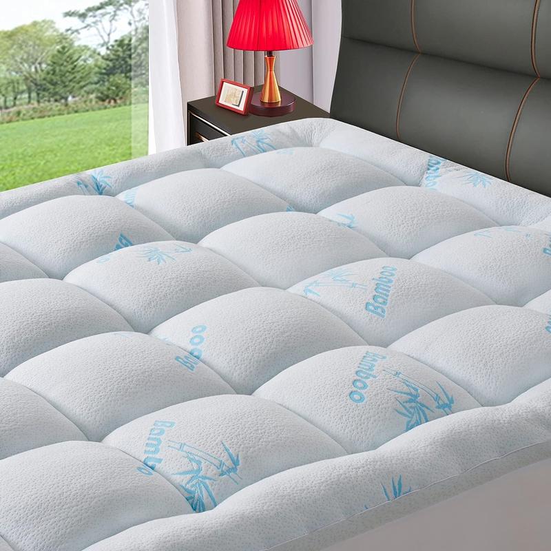 Down Mattress Topper Niagara Bamboo Cooling Mattress Topper Double