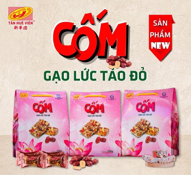 Product Introduction of Cốm gạo lức táo đỏ Tân Huê Viên (hộp giấy 250g) Snack Food 5