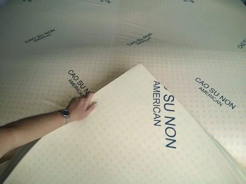 Nệm 1m6 x 2m x 15cm Cao Su Non American Hàng Cao Cấp {TẶNG 7 MÓN QUÀ} 2
