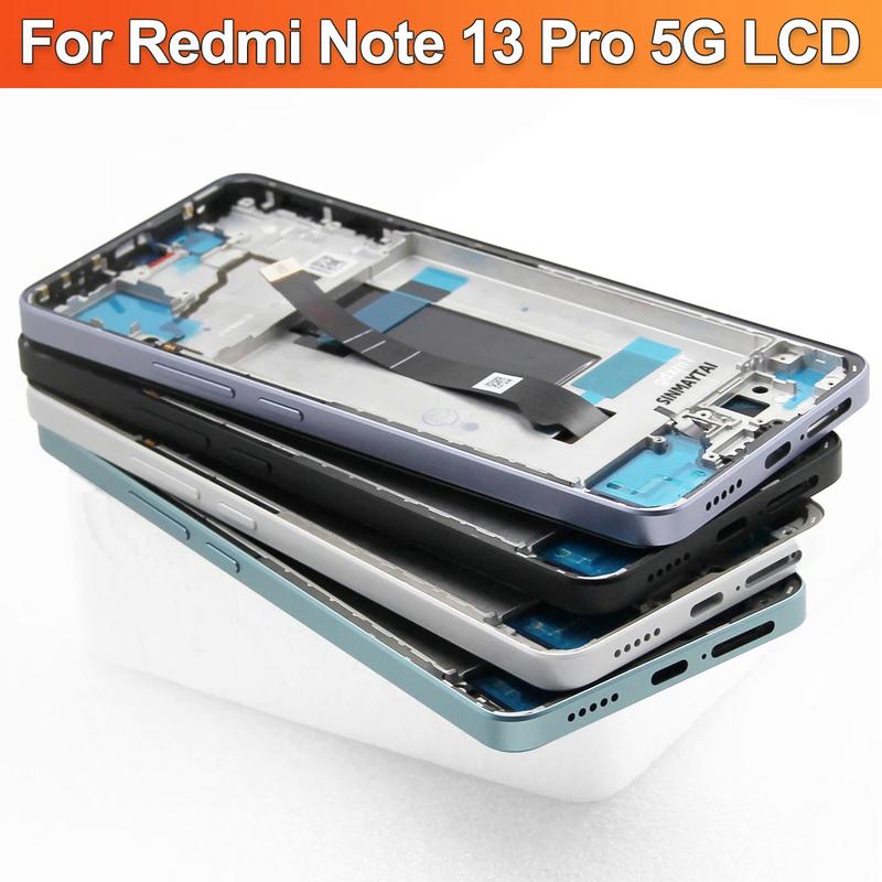 Product Introduction of For Xiaomi Redmi Note 13 Pro 5G 6.67 ''For Redmi note13pro 2312dra50c LCD display touch screen digitizer assembly replacement 3