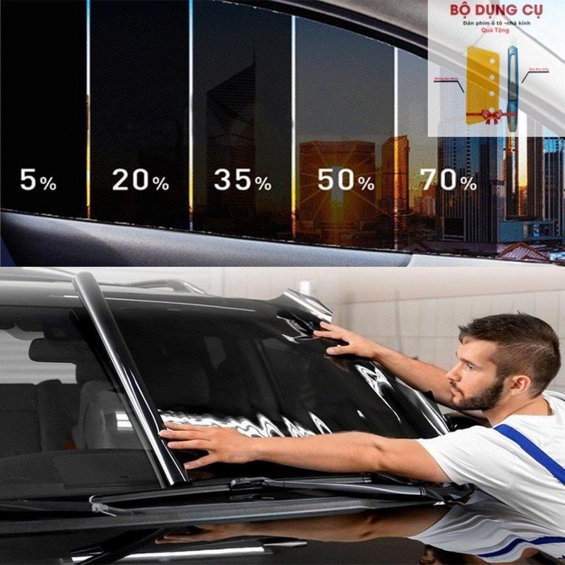 Phim cách nhiệt loại tiêu chuẩn cắt lẻ từng bộ phận - Chống nắng nóng cản tia UV hiệu quả 1