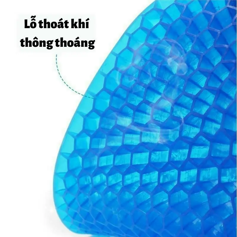 [DD-necessary]  Đệm ngồi hai lớp 3D SILICON cao cấp thoáng khí chống đau mỏi - Nệm Ngồi Ghế Văn Phòng Ô Tô