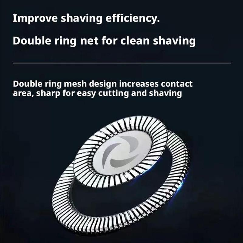 Great Value Package! Electric Shaver Plus Electric Nose Hair TrimmerTwin Blade Dry Wet Razor Beard Trimmer TypeC Rechargeable Men Razors Machine Cordless Shave 3