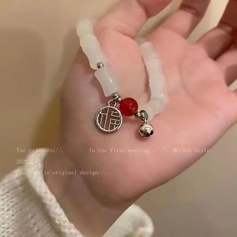 Product Introduction of TikTok Anti-Cat's Eye Crystal Women's Niche Design Bracelet DIY Stone Sunlight Gold Sand High-Quality Exquisite Fortune Pendant 4