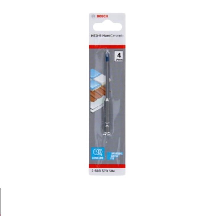 Gambar Bosch Hex-9 Mata Bor Keramik Keras Granit 4 mm (504) dari Drill&Co Kota Administrasi Jakarta Barat Tokopedia