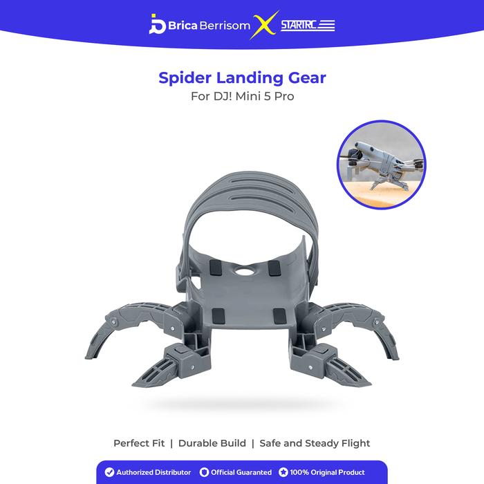 Gambar STARTRC Spider Landing Gear For DJ! Mini 5 Pro Spider-Like Legs Drone Lightweight Silicone Strap - 12030155 dari Brica Berrisom Kab. Tangerang Tokopedia