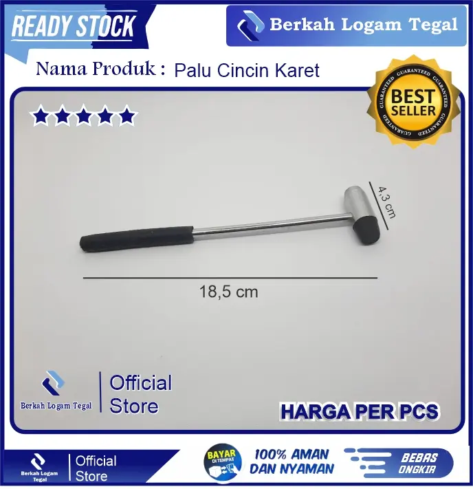 Paket Alat Pasang Cincin Sunglon dan Palu Mini 1 Set Termurah 5