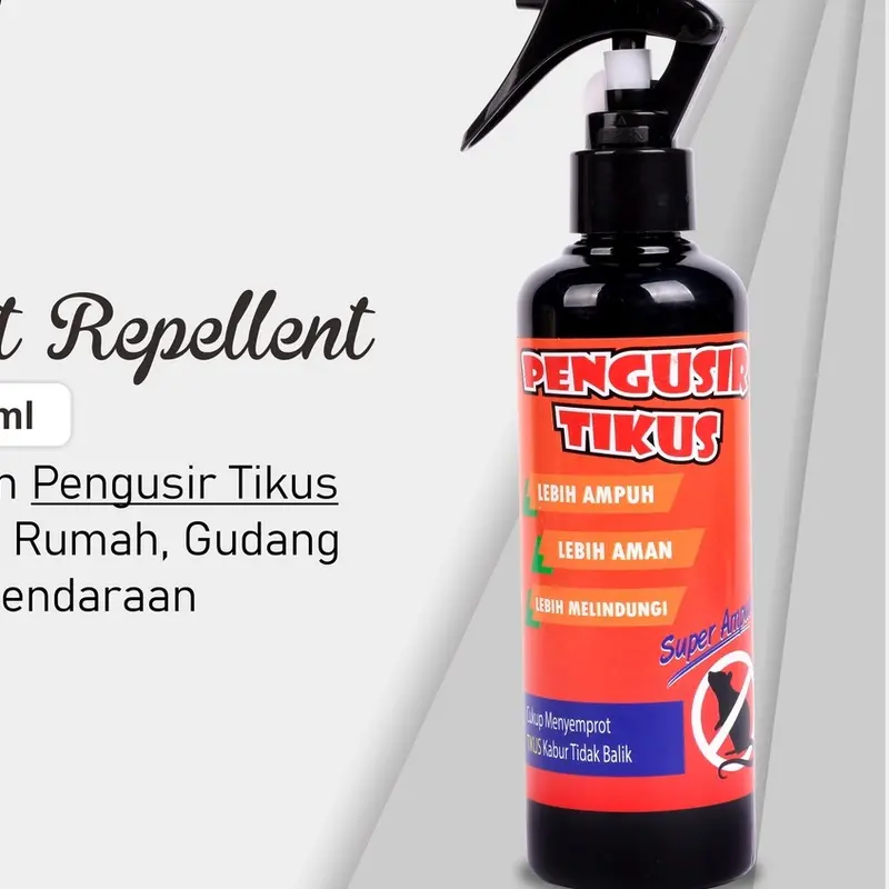 Pengusir Tikus cairan anti tikus aman tanpa racun dan kimia 250ml 3