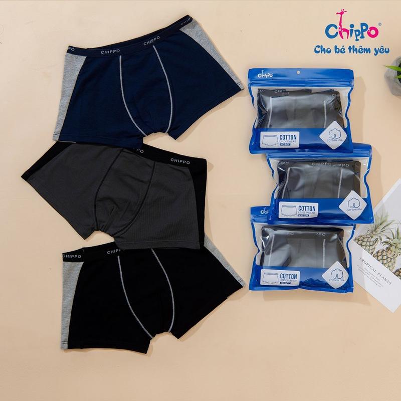 Product Introduction of Combo 3 chiếc Quần boxer bé trai Chippo quần lót bé trai 5 đến 16 Tuổi từ 30 đến 60 Kg 3