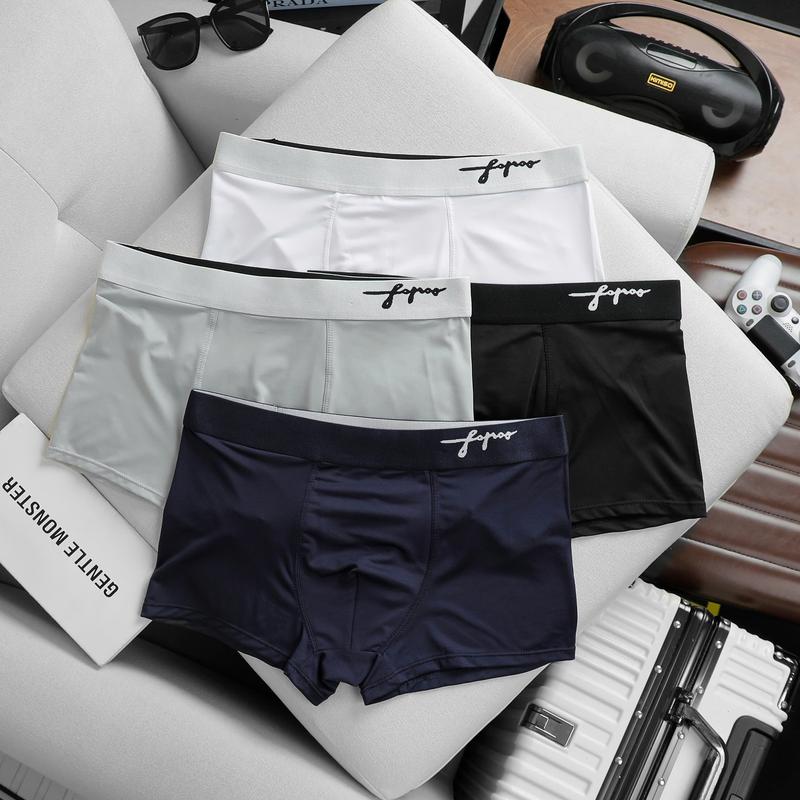 Product Introduction of Combo 4 Quần Sịp Nam Thun Lạnh ( 40-110kg ), Quần Boxer nam bigsize co dãn 4 chiều mẫu mới Top3 ( che tên sản phẩm khi giao hàng ) 16