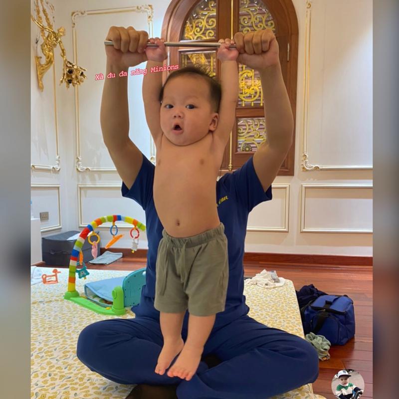 Bộ vòng đũa và bóng yoga (size 65cm) tập vận động cho bé tặng kèm 1 bơm bóng bằng tay 3