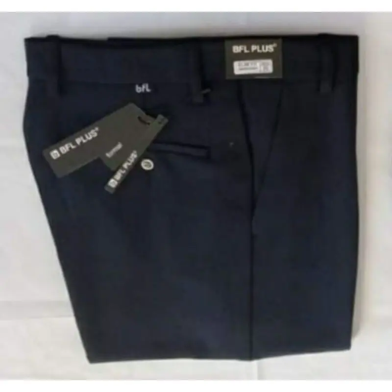 Celana Kantor Pria Slim Fit 27-32 Formal Bahan woll Nyaman Di Pakai abu Muda Navy Panjang Kerja Hitam Abu Santai Low Waist Semi Kain Dewasa 4