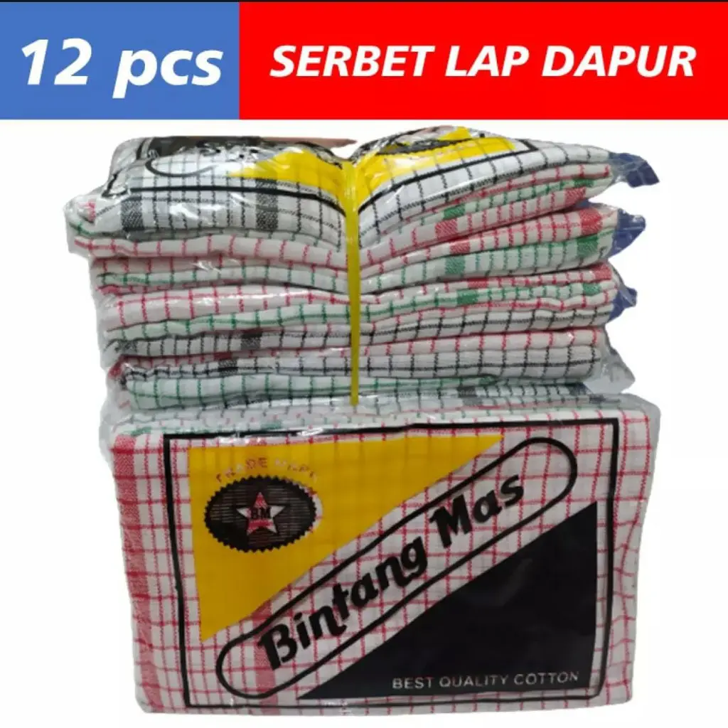 LAP SERBET ISI 12 PCS/ 1 LUSIN SERBET SERBAGUNA / bisa cod