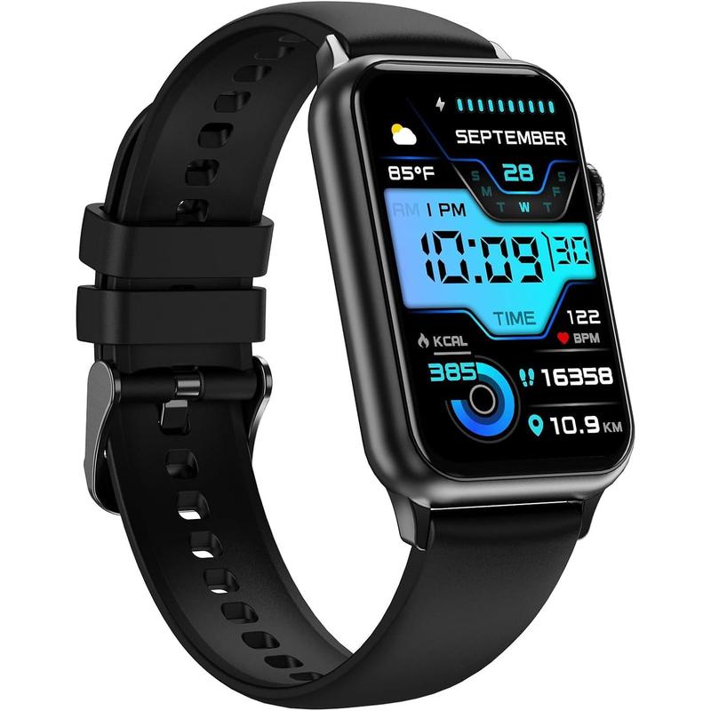 TikTok Shop Smart Watch Health Fitness Tracker Watch for Women Men with 24 7 Heart Rate Spo2 Blood Pressure Monitor Sleep Tracker 128 Exercise Modes Step Calorie Counter Pedometer IP68 Waterproof for ...