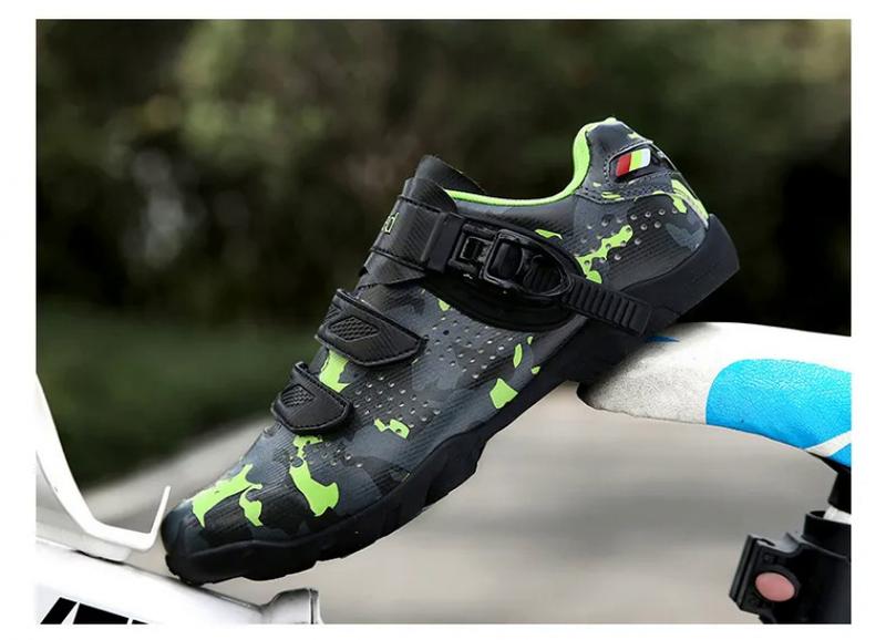 Product Introduction of Men cycling shoes speed self-locking MTB shoes man road bike shoes bicycle racing sneakers triathlon sapatitilha Ciclismo MTB size 36-47 48