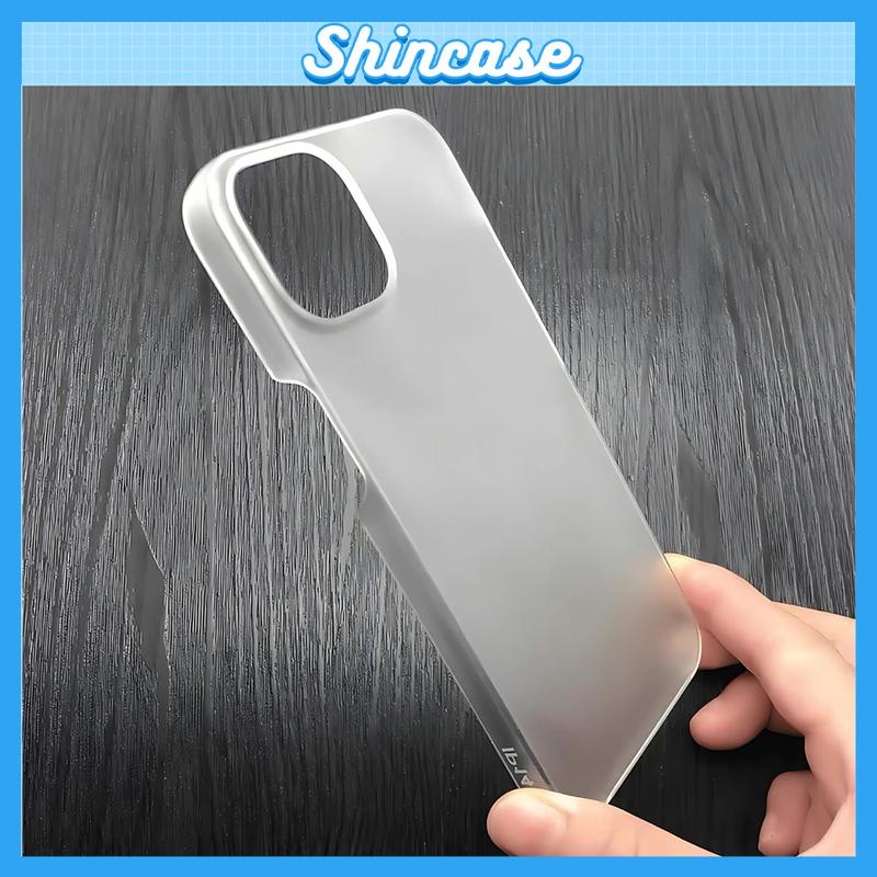 Ốp Lưng iPhone Chất Liệu TPU Lì Cứng, Siêu Mỏng Bảo Vệ Điện Thoại Cho X, XS, XR, Max, 11, 12, 13, 14, 15, 16 17 Pro Max Plus
