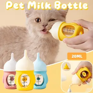20ML Dot Anak Kucing Baru Lahir Botol Kucing Anjing / Sikat /Dot  Botol Dot Alat Minum Feeder