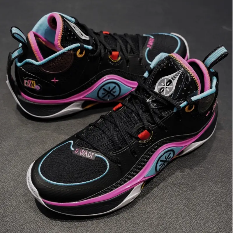 Sepatu Basket Li Ning Wade Shadow 5 V 'Miami Nights' ABPT053-1 1