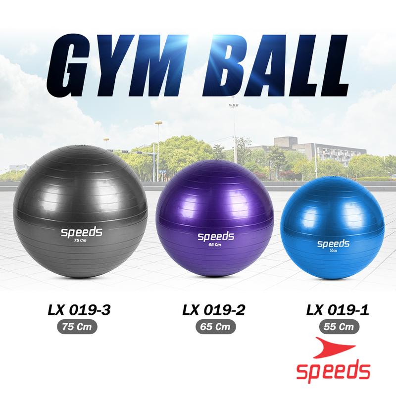 SPEEDS Bola Gym Exercise Ball Gymball Bola Olahraga Gym Ball Diameter 75cm 019-3 1