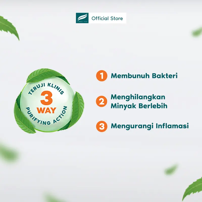 Himalaya Purifying Neem Face Wash 50ml - Sabun Cuci Muka Untuk Jerawat Acne Skincare Berjerawat Facial Membersihkan Wajah 5